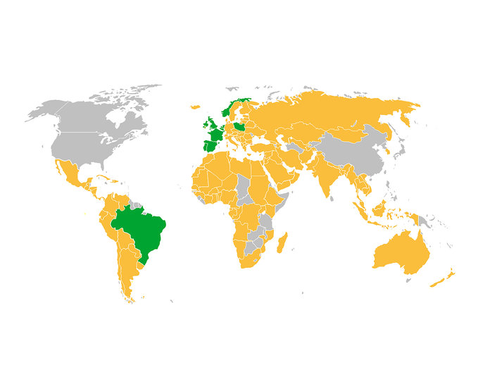 mapamundi, Busca España, Portugal, Francia, Italia, Rumania…